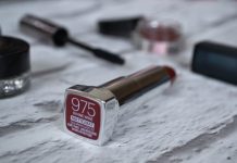 Maybelline Colour Sensational Matte 975 Maybelline Colour Sensational Matte 975 Bordo Mat Ruj