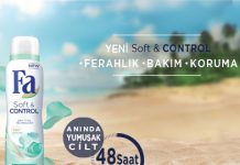 Fa Ailesinin Yeni Üyesi Fa Soft & Control Fa Soft Control Deodorant Roll-On