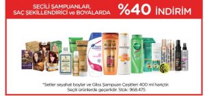 watsons şampuan, saç şekillendirini ve boyalarda bayram indirimi