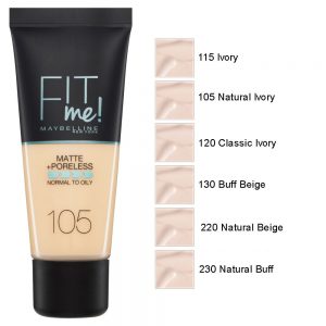 Maybelline Fit Me Matte Fondöten - En iyi 10 Fondöten