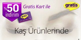 Gratis Kusursuz Kaşlar Günü Kampanyası Gratis Kampanyası - Kusursuz Kaşlar Günü