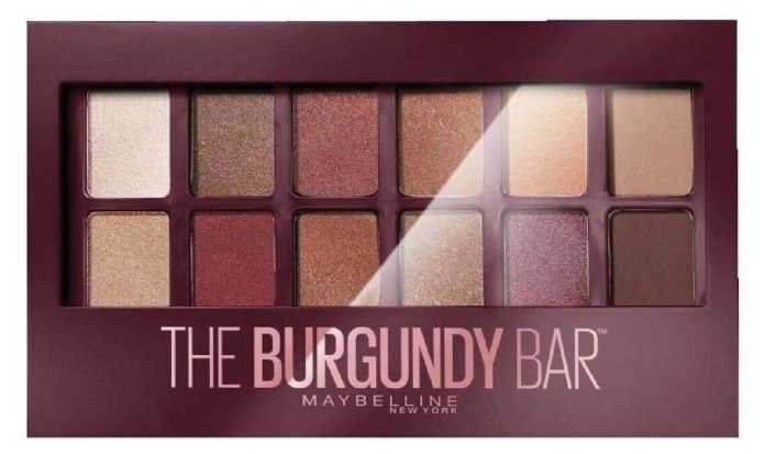 Maybelline The Burgundy Bar Far Paleti inceleme konusu