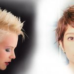 kadın kısa saç modeli