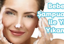 Bebek Şampuanı İle Yüz Yıkamak etkili bebek şampuanı ile yüz yıkama