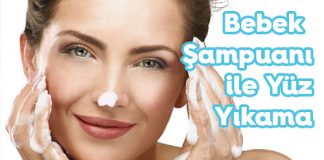 Bebek Şampuanı İle Yüz Yıkamak etkili bebek şampuanı ile yüz yıkama